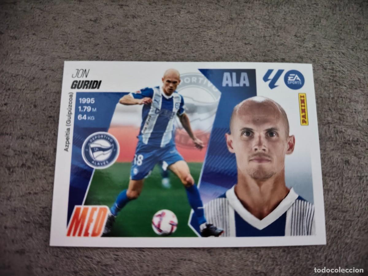 Cromos de f&uacute;tbol: Cromo 13 JON GURIDI D. ALAV&Eacute;S. Colecci&oacute;n LALIGA F&uacute;tbol 2025-2026 PANINI Nuevo