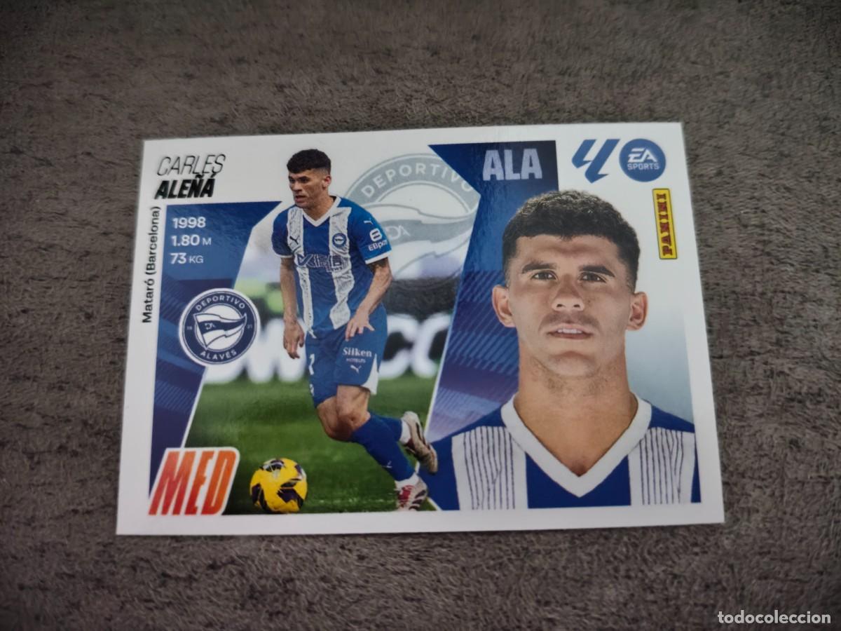 Cromos de f&uacute;tbol: Cromo 15 CARLES ALE&Ntilde;&Aacute; D. ALAV&Eacute;S. Colecci&oacute;n LALIGA F&uacute;tbol 2025-2026 PANINI Nuevo