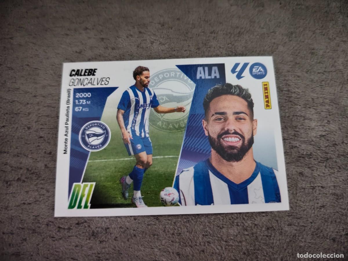 Cromos de f&uacute;tbol: Cromo 16 CALEBE GON&Ccedil;ALVES D. ALAV&Eacute;S. Colecci&oacute;n LALIGA F&uacute;tbol 2025-2026 PANINI Nuevo