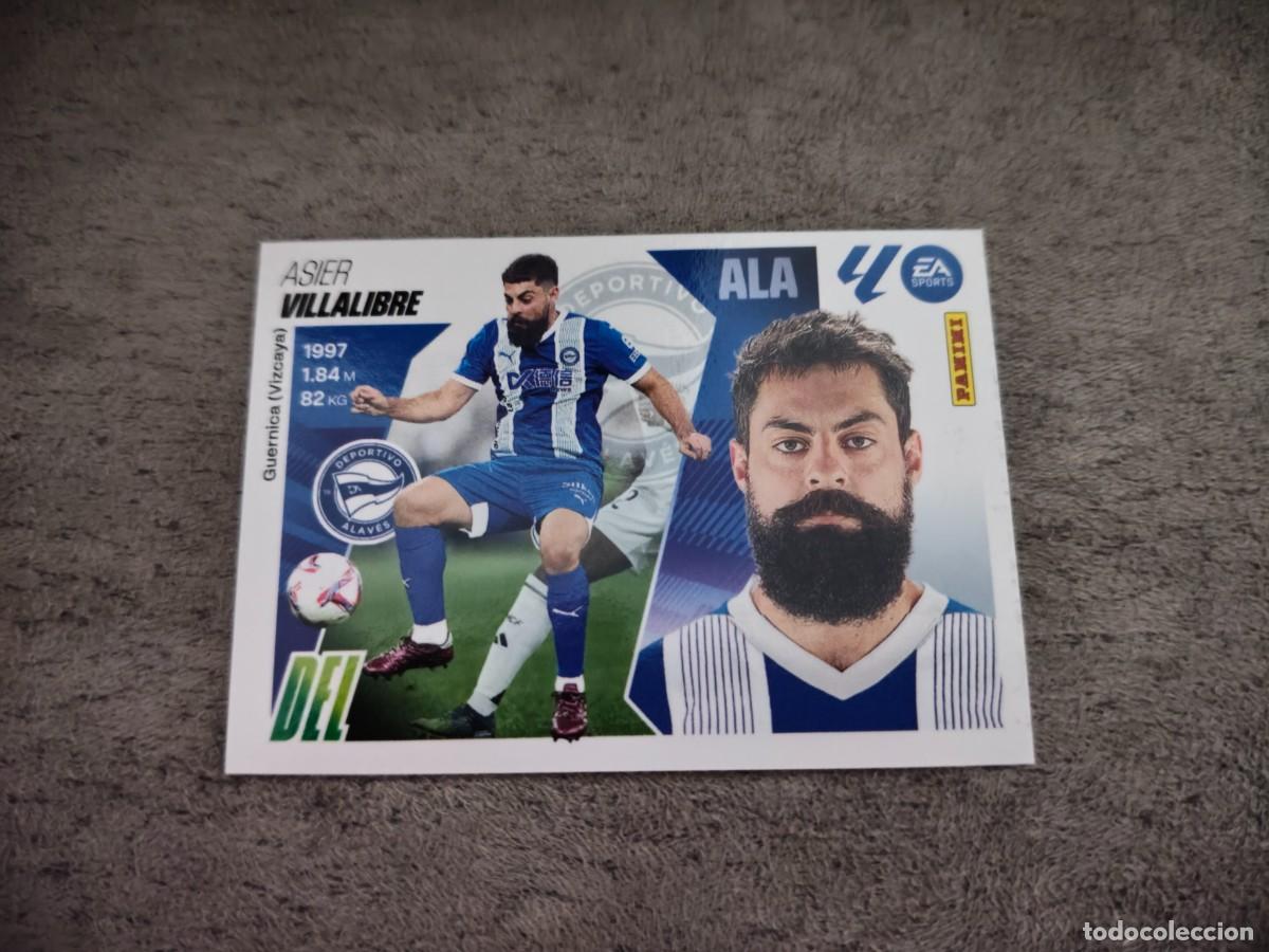 Cromos de f&uacute;tbol: Cromo 20 ASIER VILLALIBRE D. ALAV&Eacute;S. Colecci&oacute;n LALIGA F&uacute;tbol 2025-2026 PANINI Nuevo
