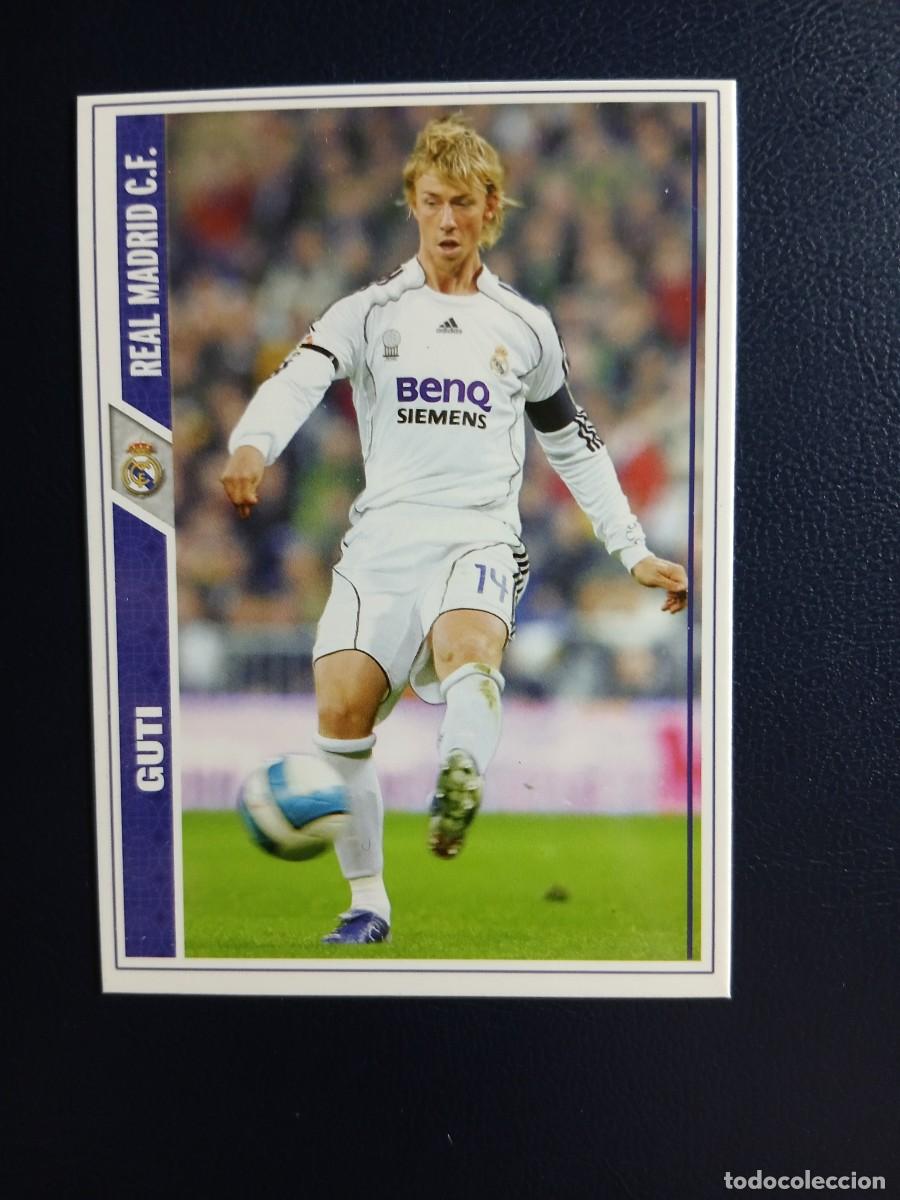 Cromos de f&uacute;tbol: 17 GUTI REAL MADRID / LIGA 2007 2008 07 08 / MUNDICROMO