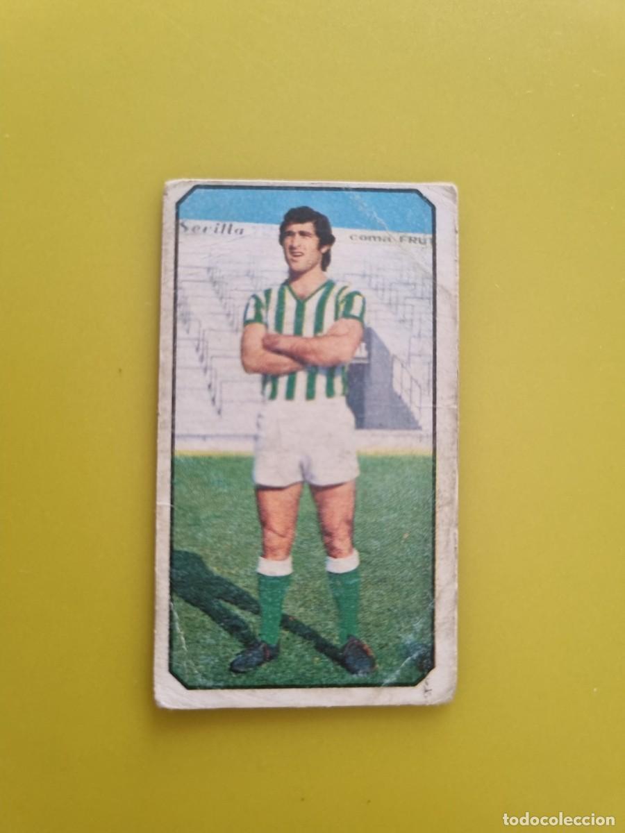 Cromos de f&uacute;tbol: CROMO FUTBOL LIGA ESTE 77 78 1977 1978 NUNCA PEGADO SIN PEGAR BIZCOCHO REAL BETIS AR926