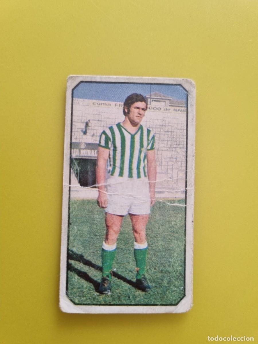 Cromos de f&uacute;tbol: CROMO FUTBOL LIGA ESTE 77 78 1977 1978 NUNCA PEGADO SIN PEGAR BEN&Iacute;TEZ REAL BETIS AR926