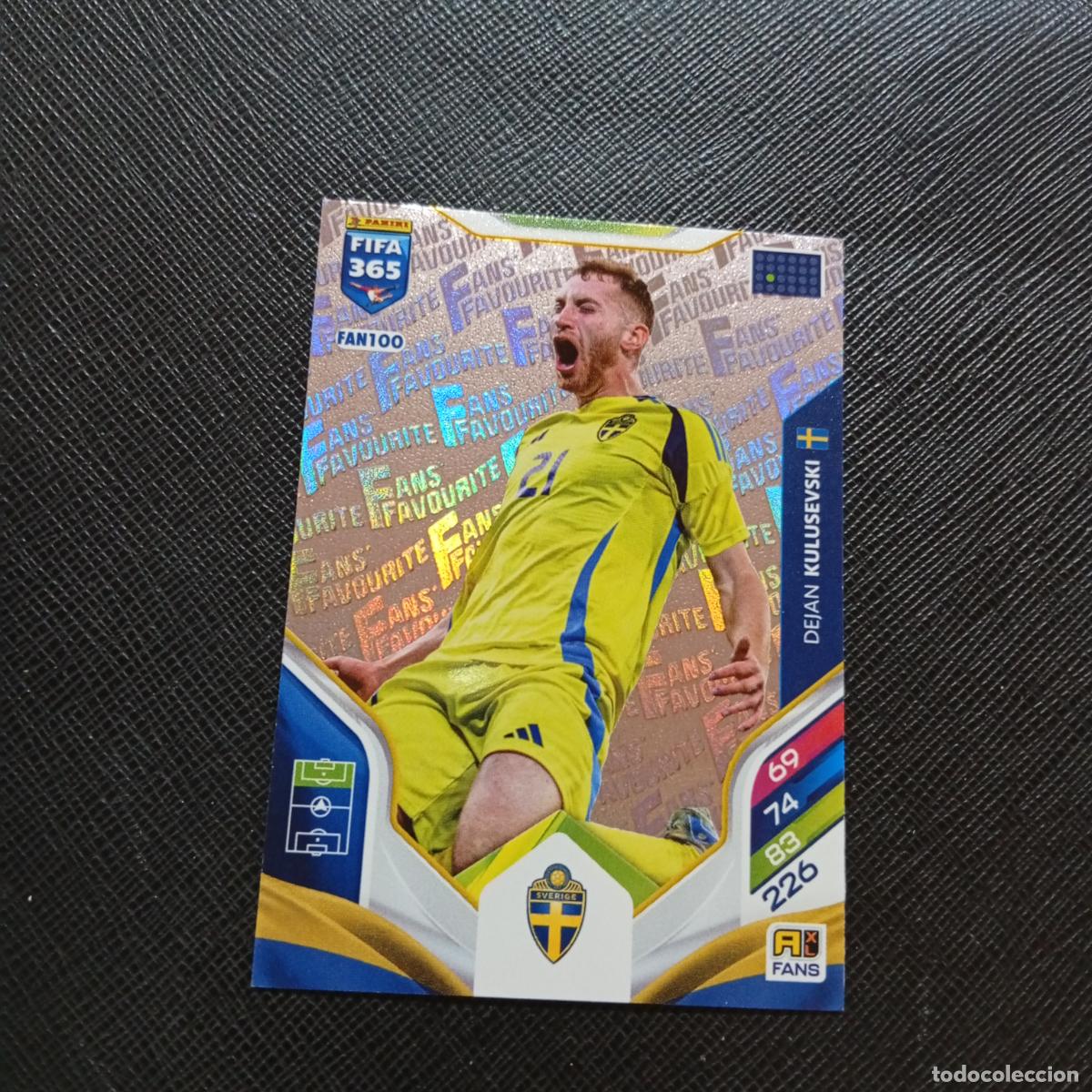 Cromos de f&uacute;tbol: FAN100 KULUSEVSKI SUECIA ADRENALYN 2025 2026 FIFA 365 CROMO FUTBOL 25 26 - A215 PG217