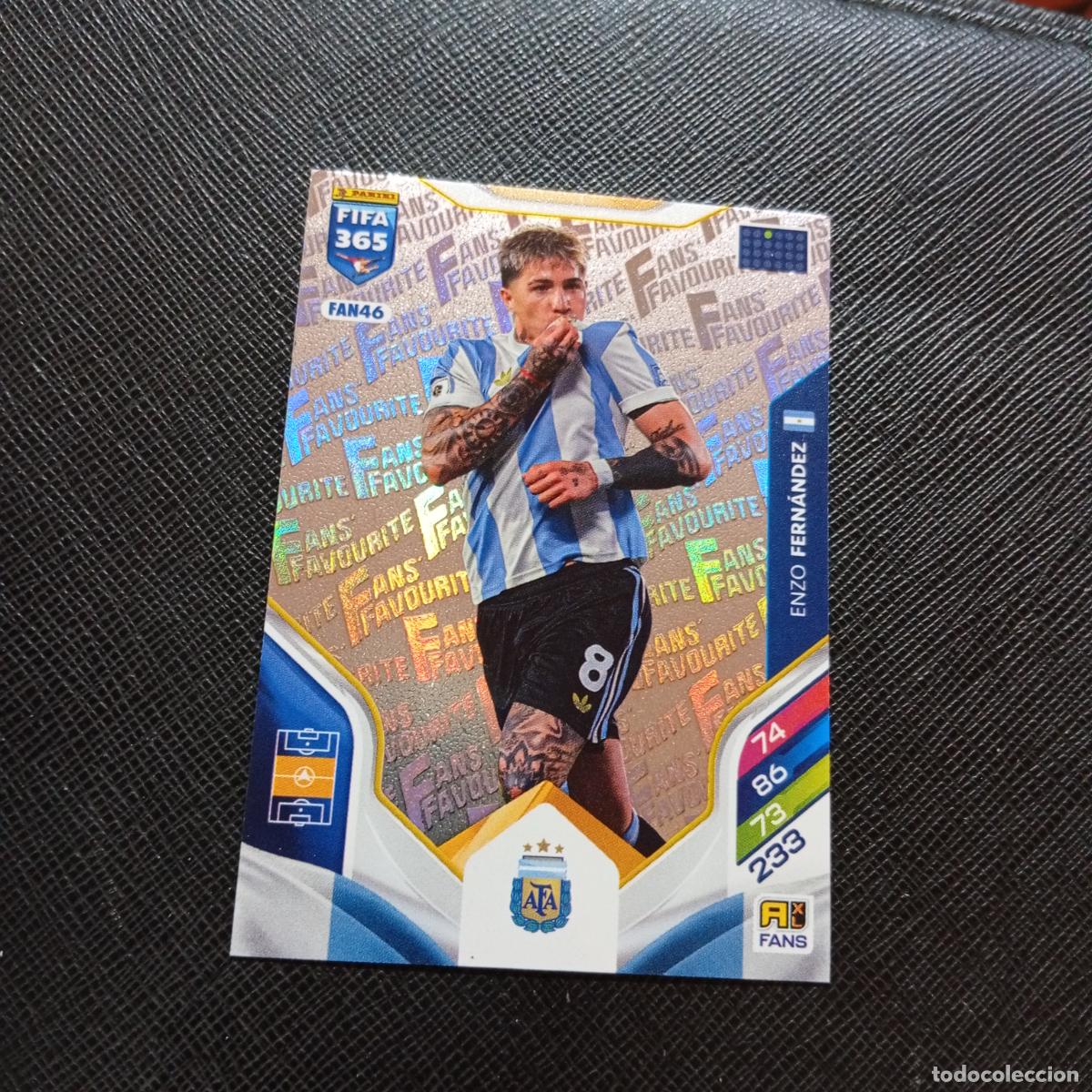 Cromos de f&uacute;tbol: FAN46 ENZO FERNANDEZ ARGENTINA ADRENALYN 2025 2026 FIFA 365 CROMO FUTBOL 25 26 - A215 PG217
