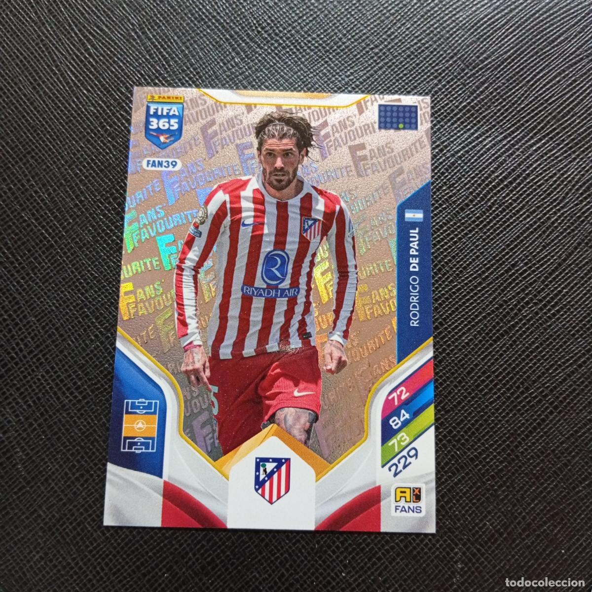 Cromos de f&uacute;tbol: FAN39 DE PAUL AT MADRID ADRENALYN 2025 2026 FIFA 365 CROMO FUTBOL 25 26 - A215 PG40