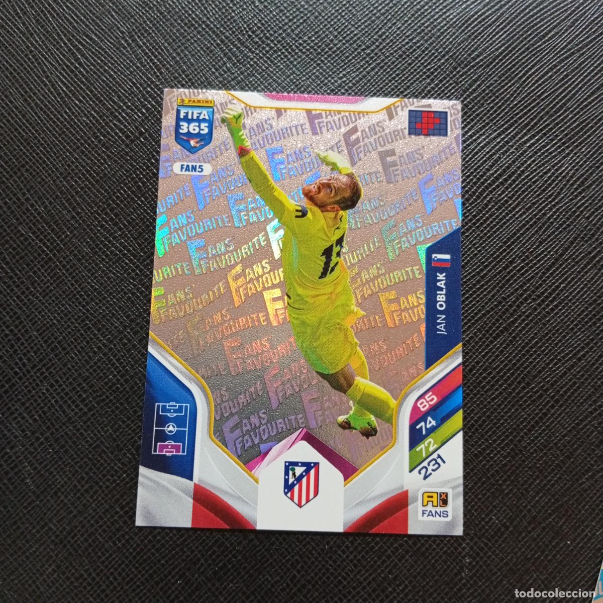 Cromos de f&uacute;tbol: FAN5 OBLAK AT MADRID ADRENALYN 2025 2026 FIFA 365 CROMO FUTBOL 25 26 - A215 PG40
