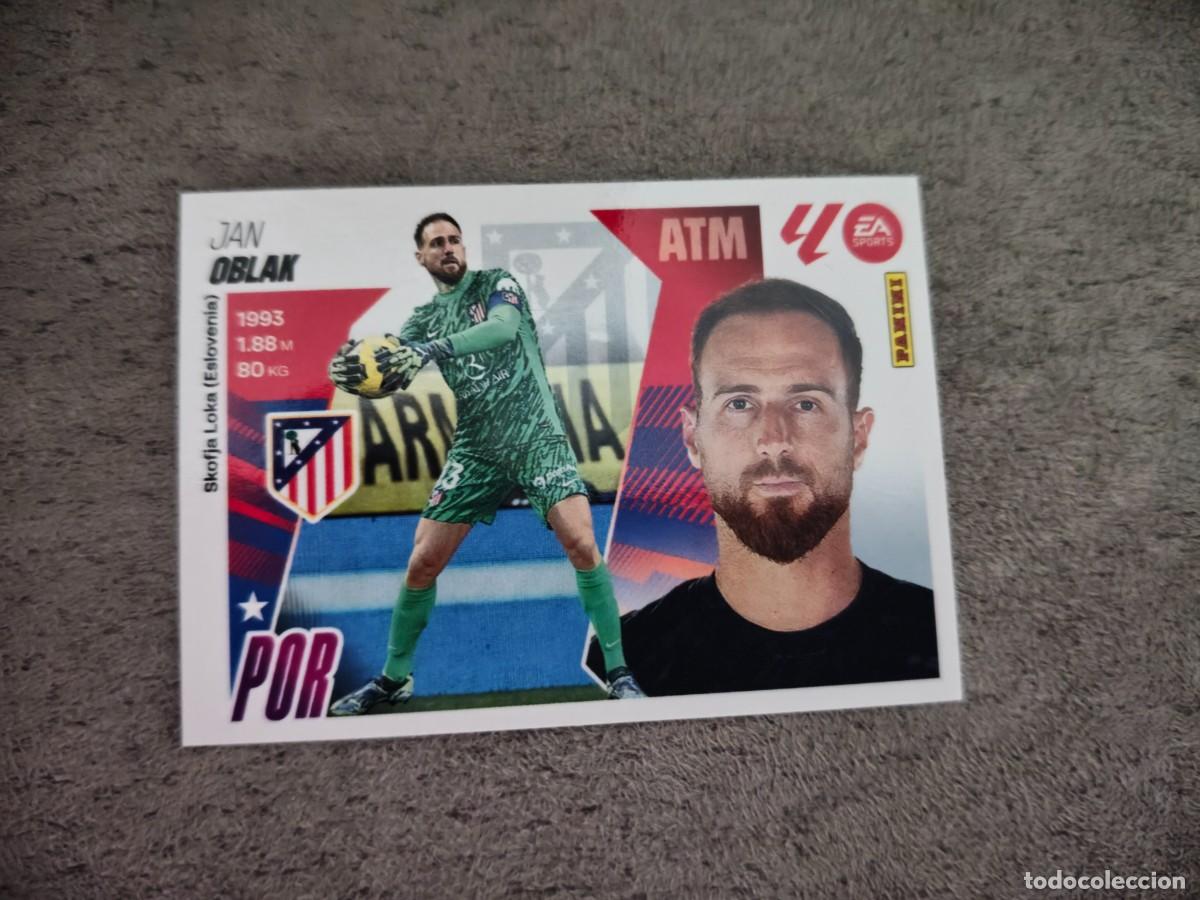 Cromos de f&uacute;tbol: Cromo 3 JAN OBLAK ATL&Eacute;TICO DE MADRID. Colecci&oacute;n LALIGA F&uacute;tbol 2025-2026 PANINI Nuevo