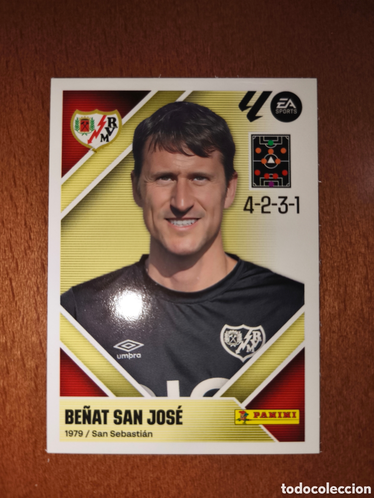 Cromos de f&uacute;tbol: Be&ntilde;at San Jos&eacute; n&deg;2 liga este 26/27 Rayo Vallecano