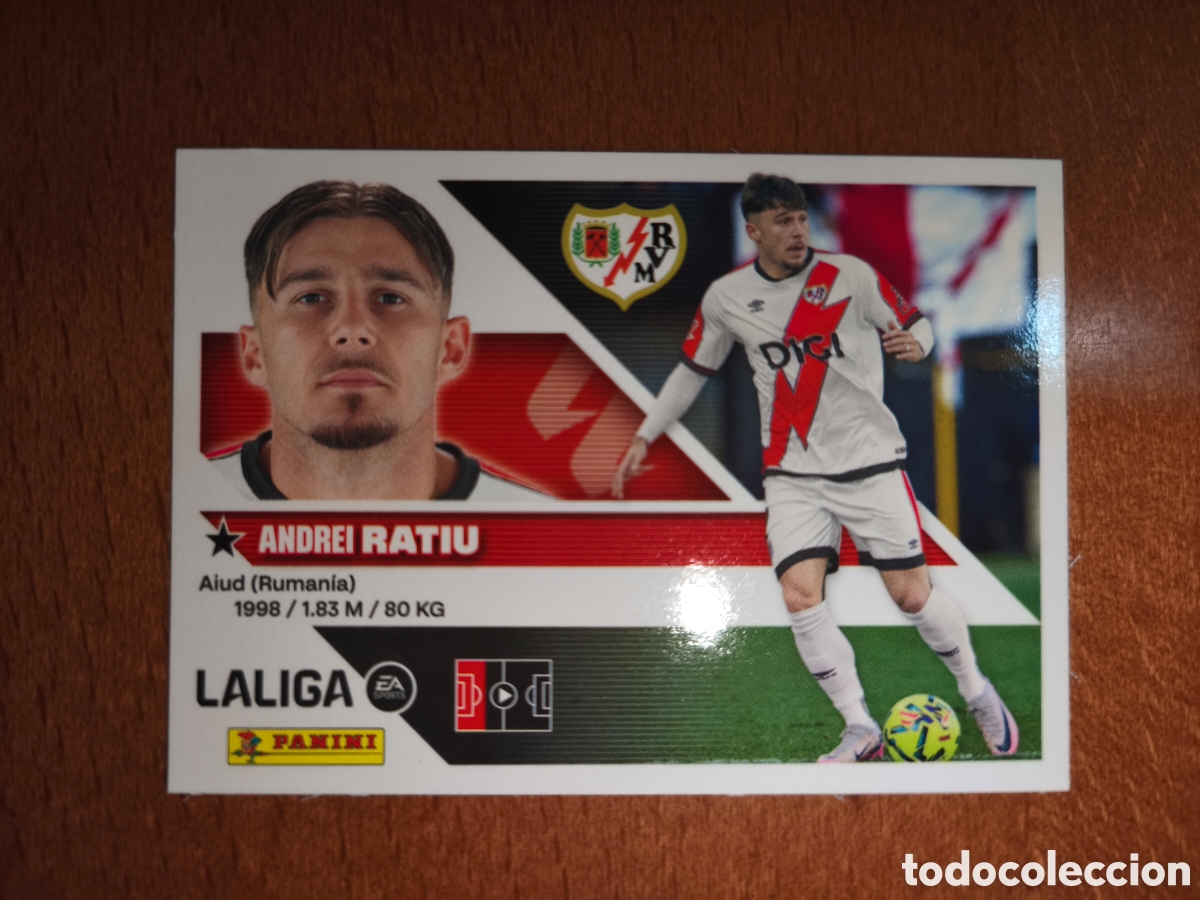 Cromos de f&uacute;tbol: Ratiu n&deg;5 liga este 26/27 Rayo Vallecano