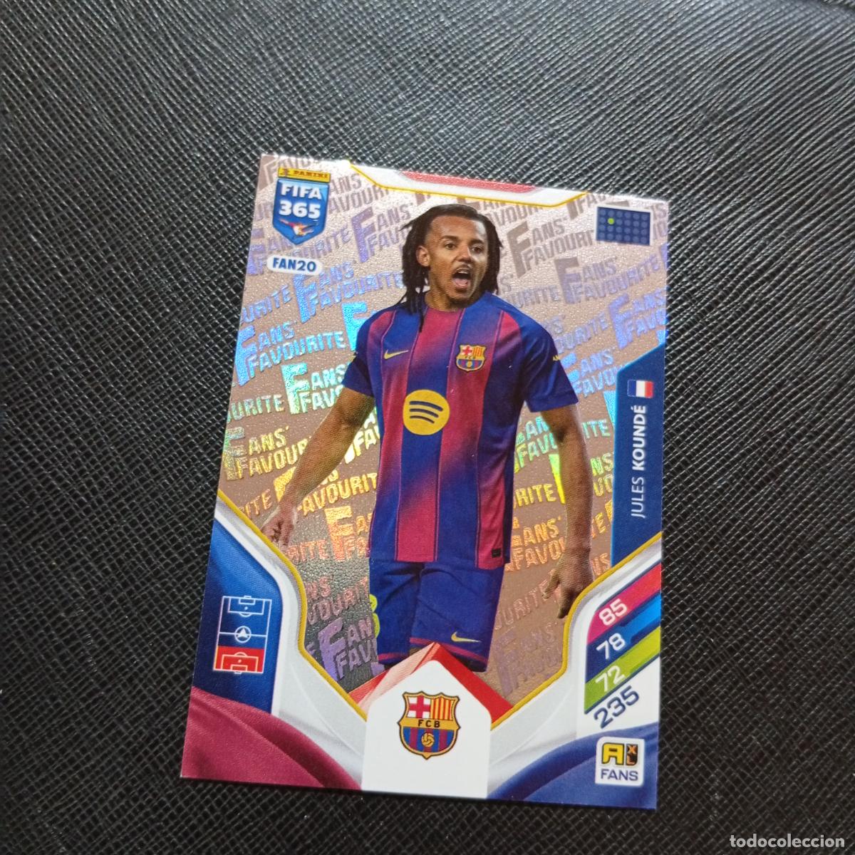 Cromos de f&uacute;tbol: FAN20 KOUNDE BARCELONA ADRENALYN 2025 2026 FIFA 365 CROMO FUTBOL 25 26 - A215 PG41