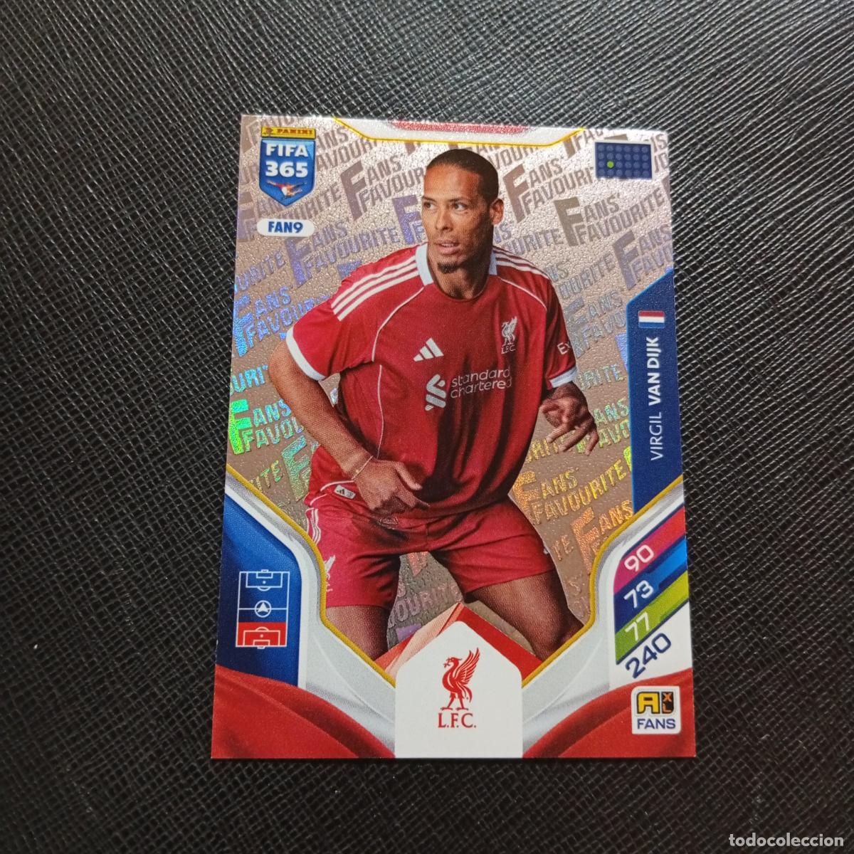 Cromos de f&uacute;tbol: FAN9 VAN DIJK LIVERPOOL ADRENALYN 2025 2026 FIFA 365 CROMO FUTBOL 25 26 - A215 PG41