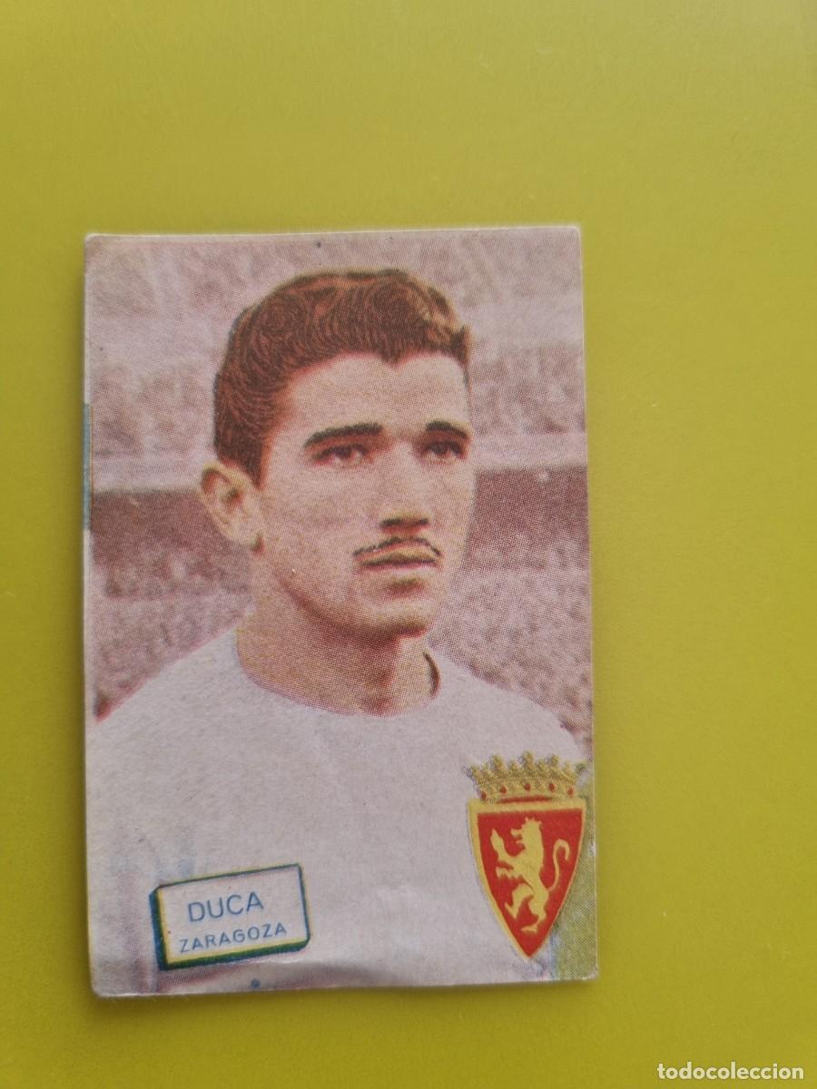 Football Stickers: CROMO FUTBOL FHER 61 62 1961 1962 NUNCA PEGDO SIN PEGAR DUCA REAL ZARAGOZA AR926