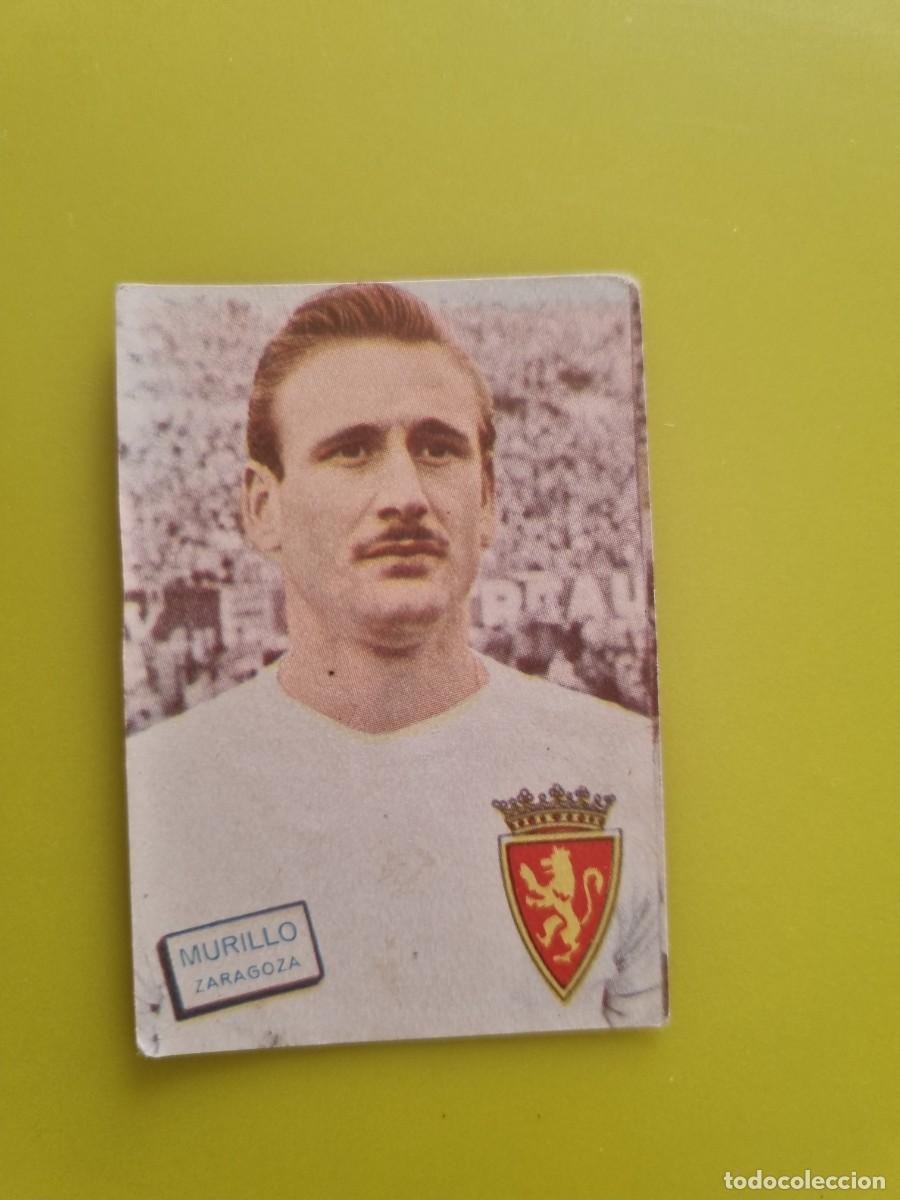 Football Stickers: CROMO FUTBOL FHER 61 62 1961 1962 NUNCA PEGADO SIN PEGAR MURILLO REAL ZARAGOZA AR926