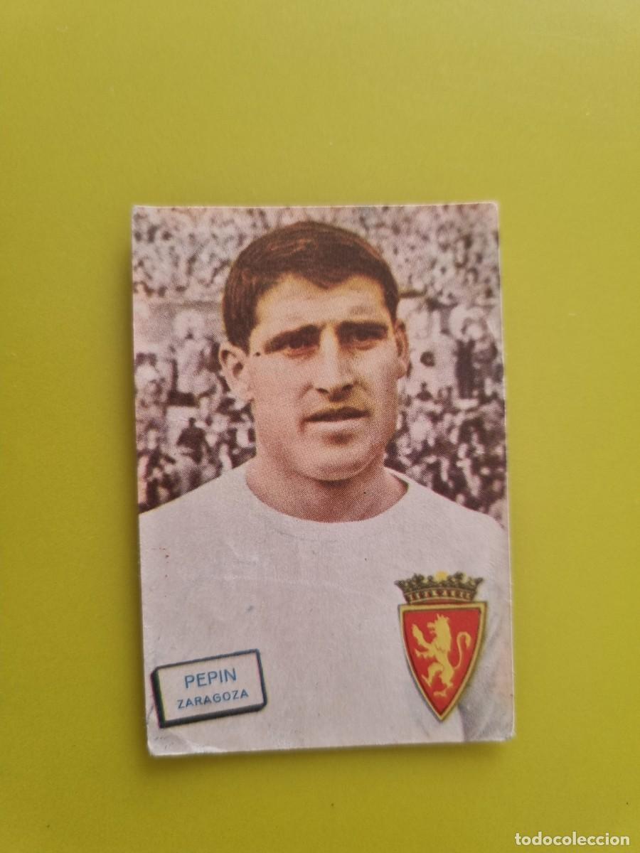 Cromos de f&uacute;tbol: CROMO FUTBOL FHER 61 62 1961 1962 PEPIN REAL ZARAGOZA AR926