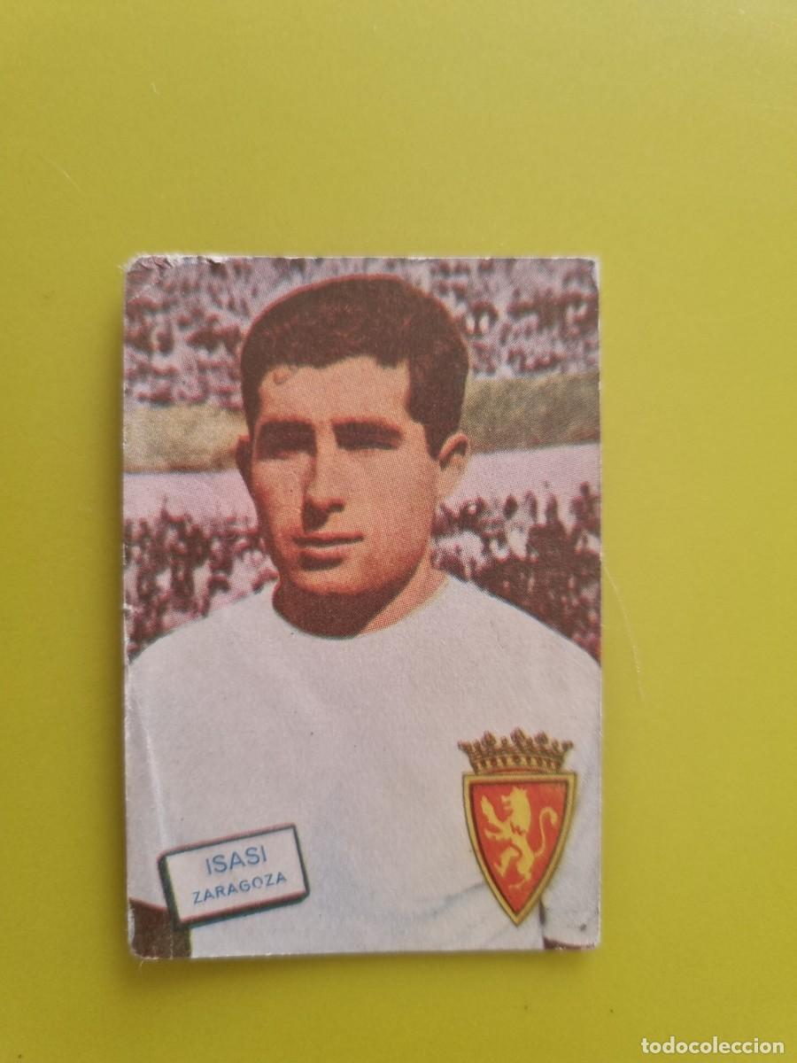 Cromos de f&uacute;tbol: CROMO FUTBOL FHER 61 62 1961 1962 ISASI REAL ZARAGOZA AR926