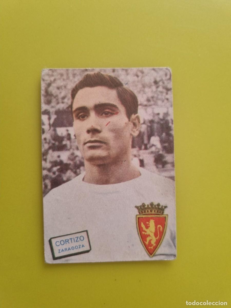 Cromos de f&uacute;tbol: CROMO FUTBOL FHER 61 62 1961 1962 CORTIZO REAL ZARAGOZA AR926