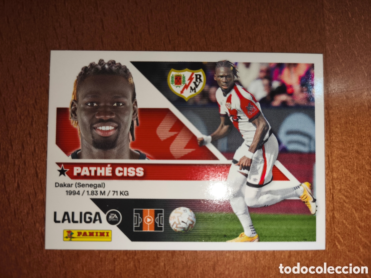 Cromos de f&uacute;tbol: Pathe Ciss n&deg;12 liga este 26/27 Rayo Vallecano