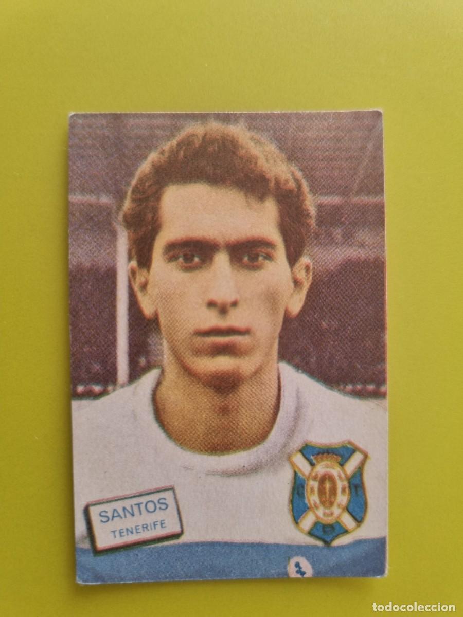 Cromos de f&uacute;tbol: CROMO FUTBOL FHER 61 62 1961 1962 SANTOS TENERIFE AR926