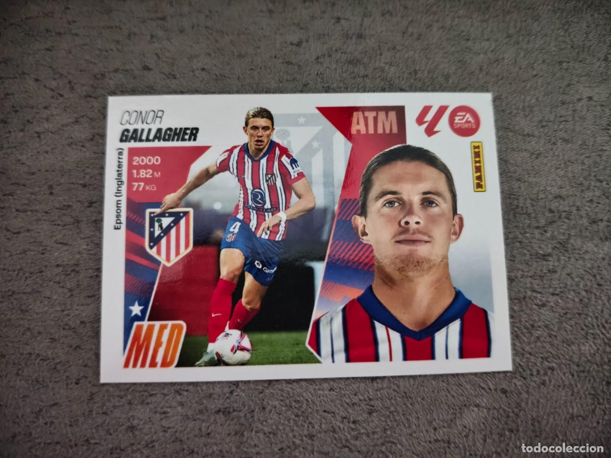 Figurine di Calcio: Cromo 10 CONOR GALLAGHER ATL&Eacute;TICO DE MADRID. Colecci&oacute;n LALIGA F&uacute;tbol 2025-2026 PANINI Nuevo