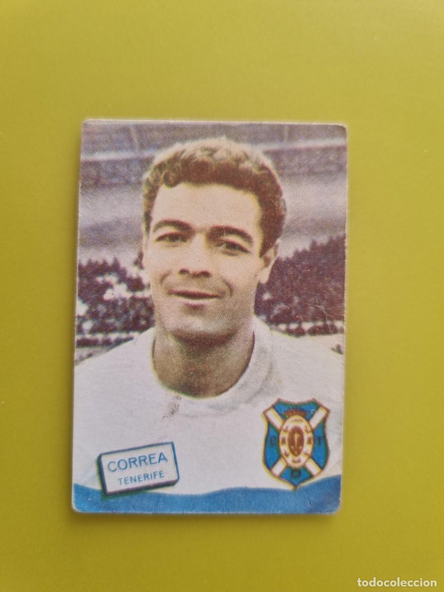 Figurine di Calcio: CROMO FUTBOL FHER 61 62 1961 1962 NUNCA PEGADO SIN PEGAR CORREA TENERIFE AR926