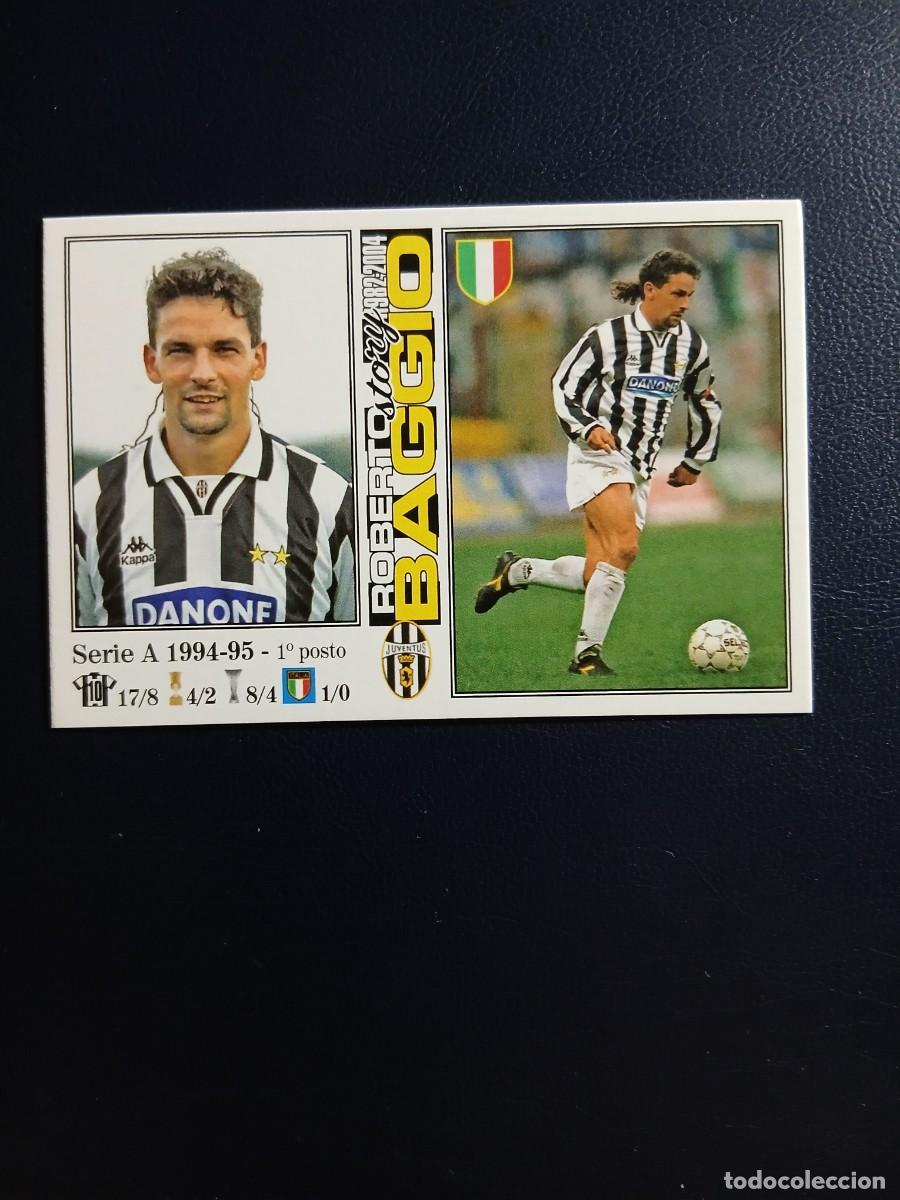 Cromos de f&uacute;tbol: Card Roberto Baggio - Juventus 1994 1995 - Baggio Story - Calcio 94 95 Calciatori
