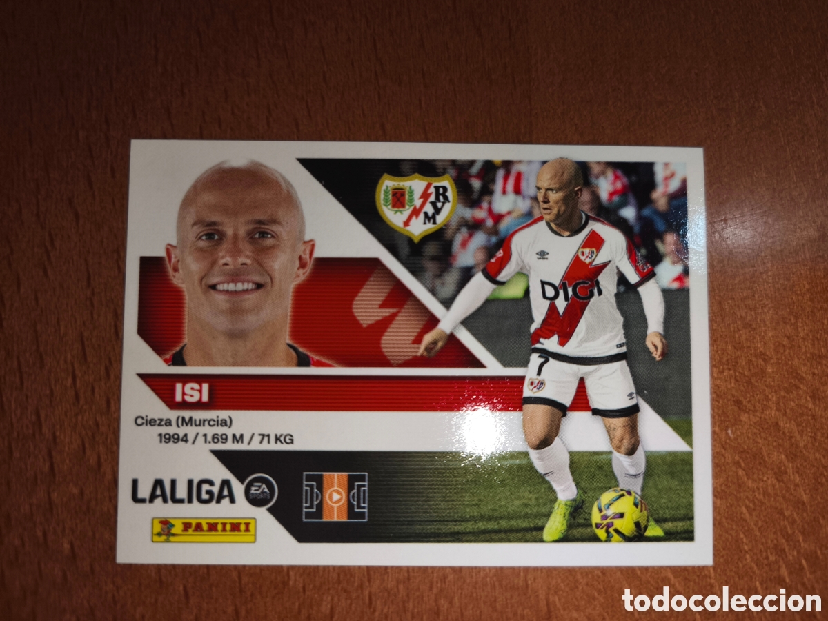 Figurine di Calcio: Isi n&deg;15 liga este 26/27 Rayo Vallecano