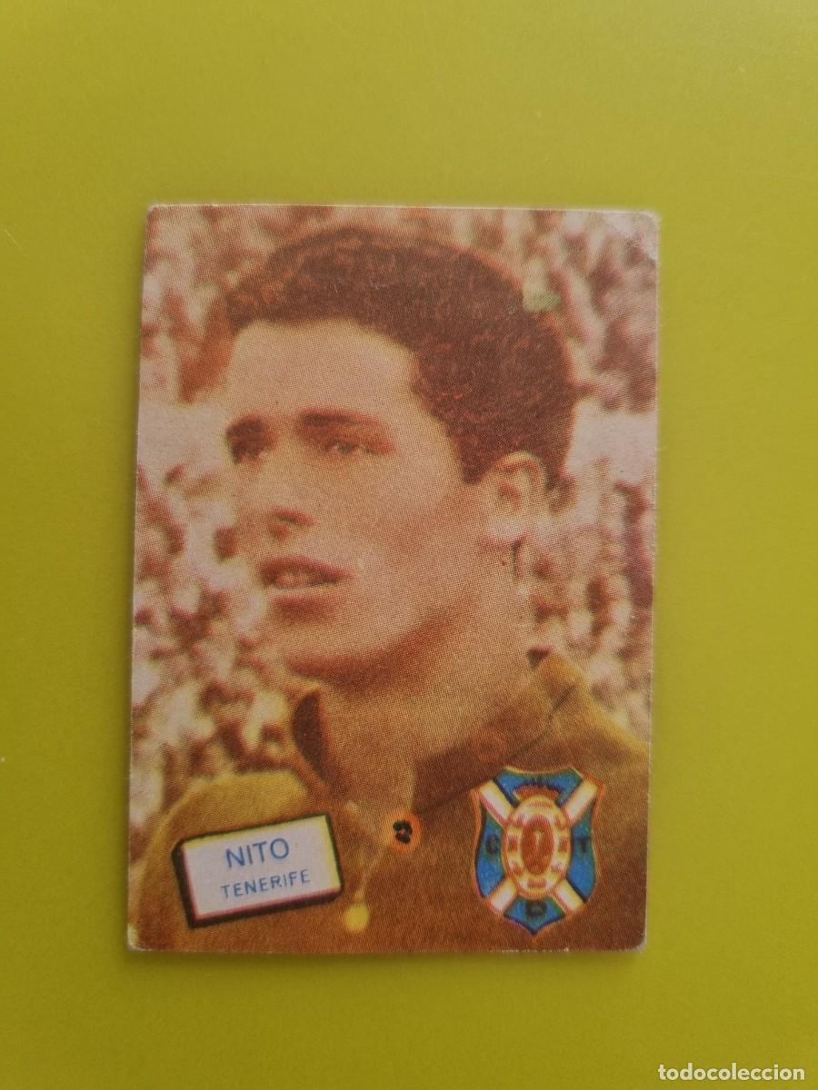 Cromos de f&uacute;tbol: CROMO FUTBOL FHER 61 62 1961 1962 NITO TENERIFE AR926