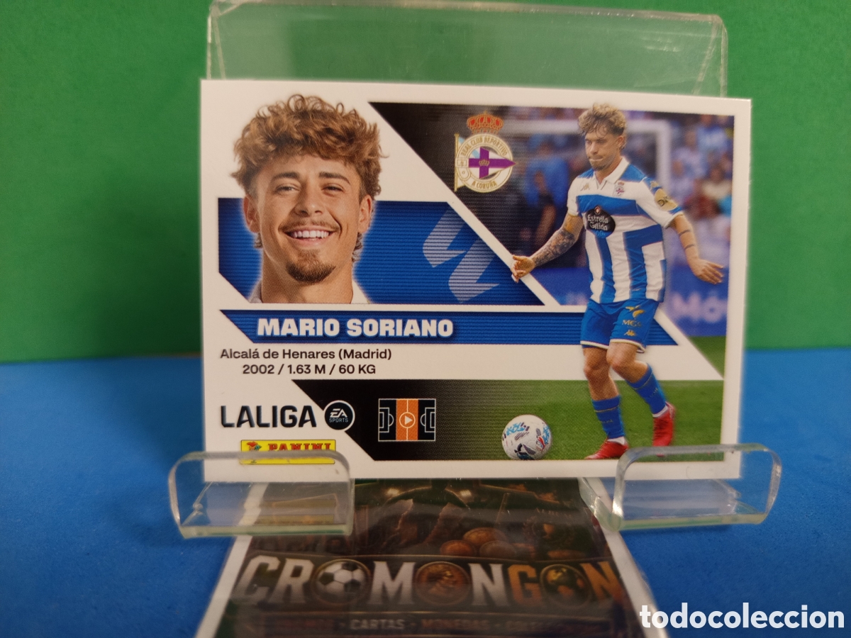 Cromos de f&uacute;tbol: ❇️ CROMO ⚽ 13.- MARIO SORIANO (DEPORTIVO CORU&Ntilde;A) - COLECCIONES ESTE 2026/27 (PANINI) ❇️