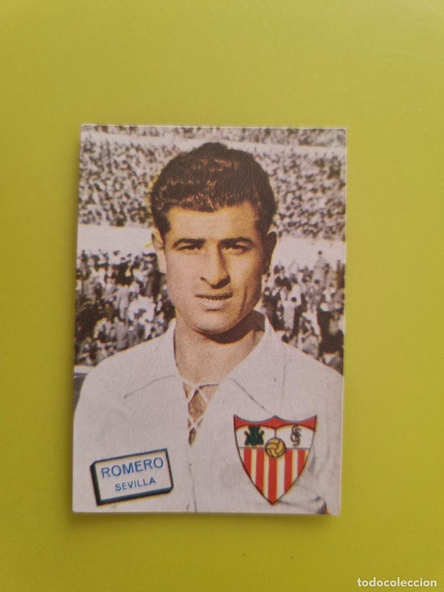 Cromos de f&uacute;tbol: CROMO FUTBOL FHER 61 62 1961 1962 ROMERO SEVILLA CF AR926