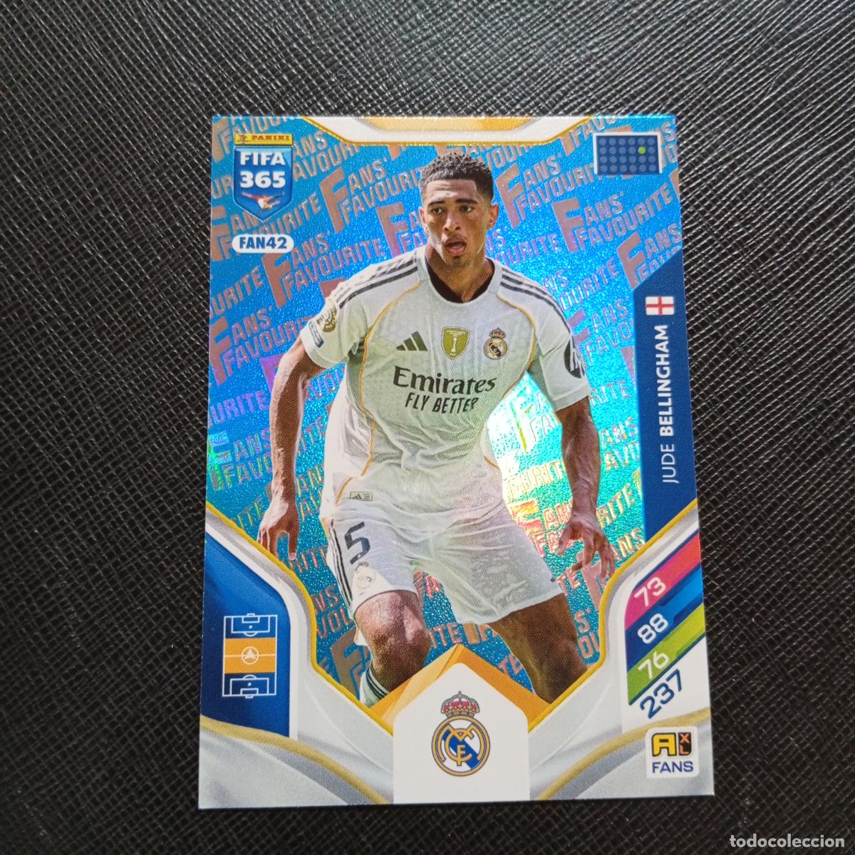 Cromos de f&uacute;tbol: FAN42 BELLINGHAM REAL MADRID ADRENALYN 2025 2026 FIFA 365 CROMO FUTBOL 25 26 - A215 PG42 AZUL