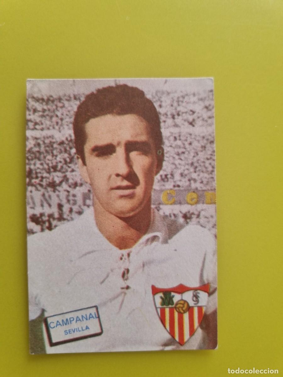 Cromos de f&uacute;tbol: CROMO FUTBOL FHER 61 62 1961 1962 CAMPANAL SEVILLA CF AR926