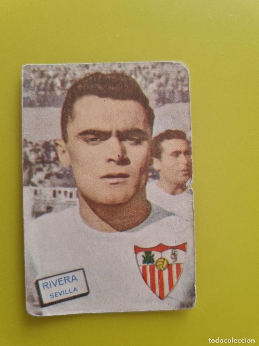 Cromos de f&uacute;tbol: CROMO FUTBOL FHER 61 62 1961 1962 RIVERA SEVILLA CF AR926