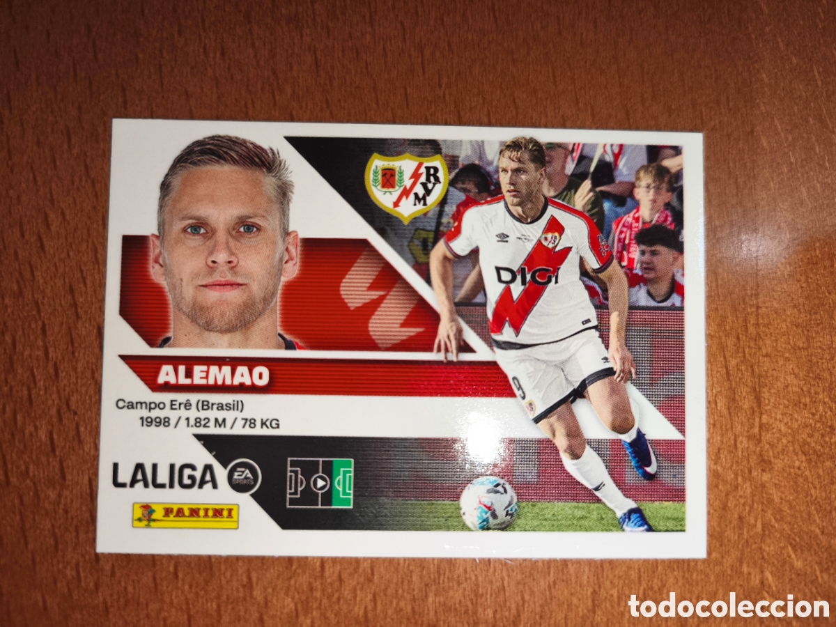 Cromos de f&uacute;tbol: Alemao n&deg;20 liga este 26/27 Rayo Vallecano