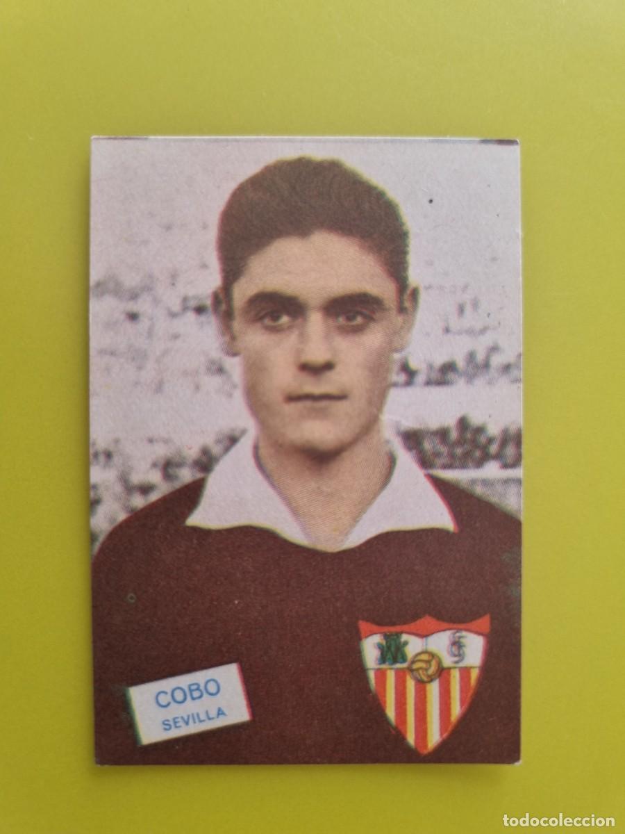 Football Stickers: CROMO FUTBOL FHER 61 62 1961 1962 NUNCA PEGADO SIN PEGAR COBO SEVILLA CF AR926