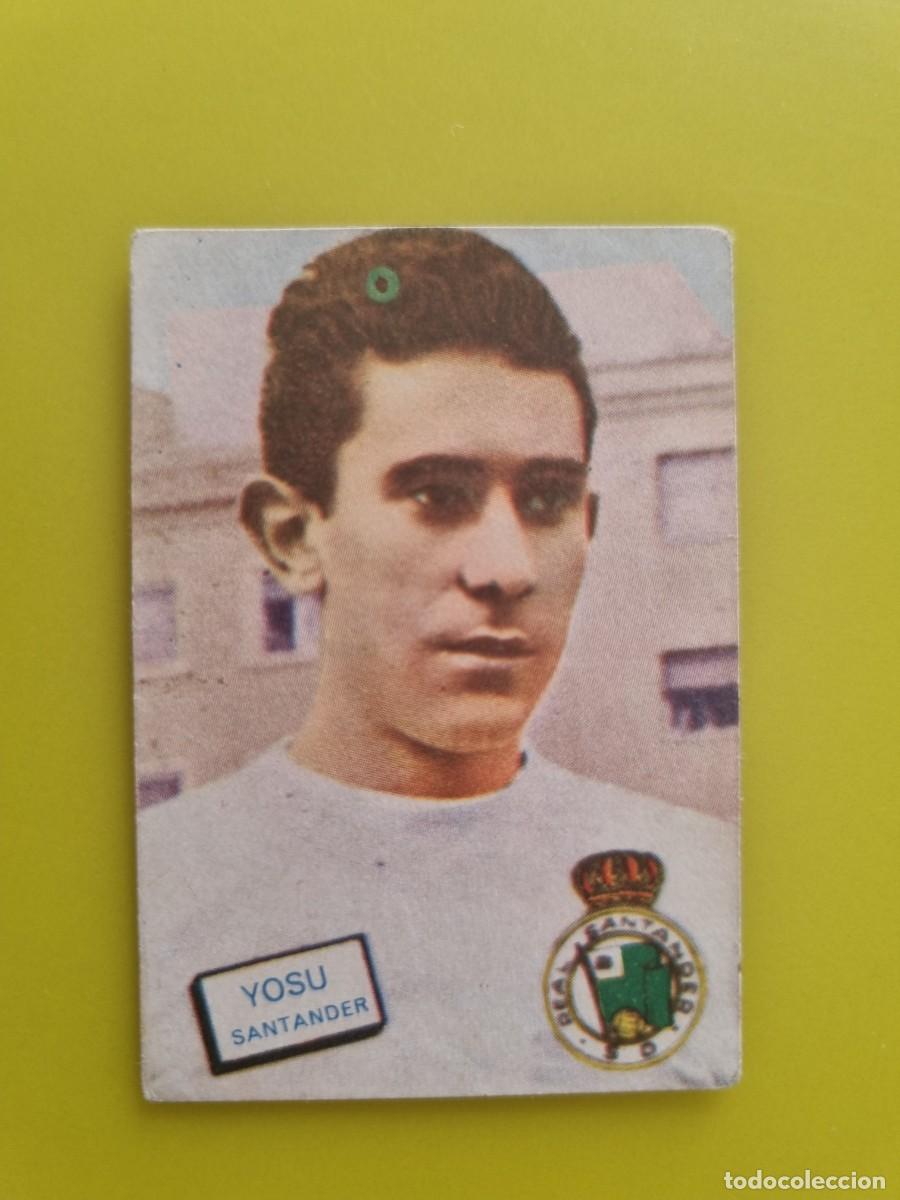 Football Stickers: CROMO FUTBOL FHER 61 62 1961 1962 NUNCA PEGADO SIN PEGAR YOSU RACING DE SANTANDER AR926