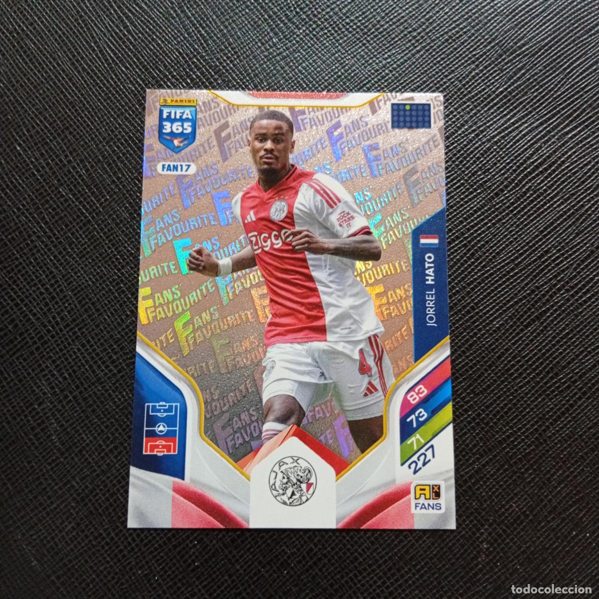 Football Stickers: FAN17 HATO AJAX ADRENALYN 2025 2026 FIFA 365 CROMO FUTBOL 25 26 - A215 PG43