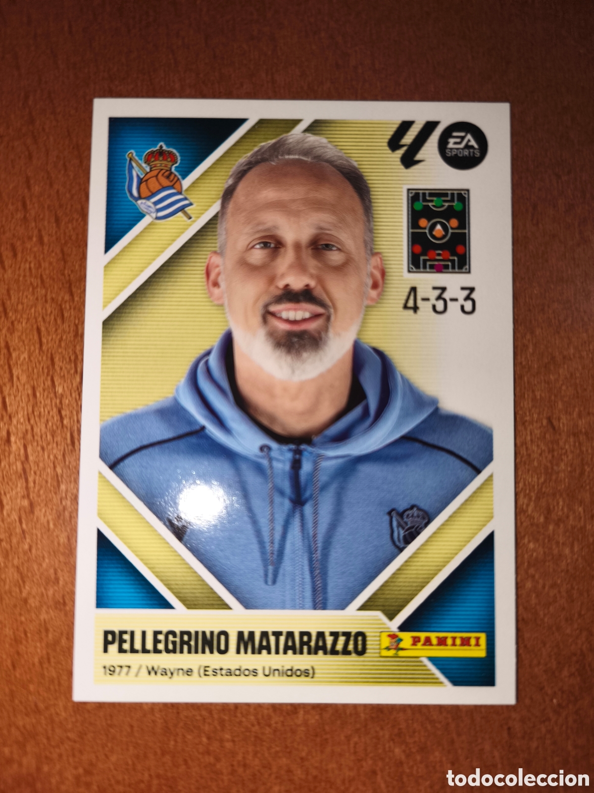Football Stickers: Pellegrino Matarazzo n&deg;2 liga este 26/27