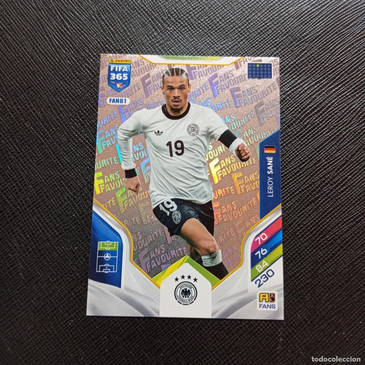 Football Stickers: FAN81 SANE ALEMANIA ADRENALYN 2025 2026 FIFA 365 CROMO FUTBOL 25 26 - A215 PG43