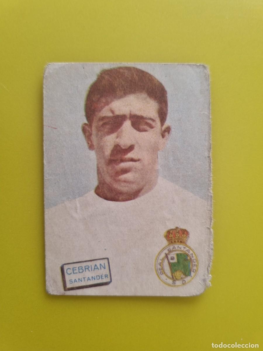 Football Stickers: CROMO FUTBOL FHER 61 62 1961 1962 NUNCA PEGADO SIN PEGAR CEBRIAN RACING DE SANTANDER AR926