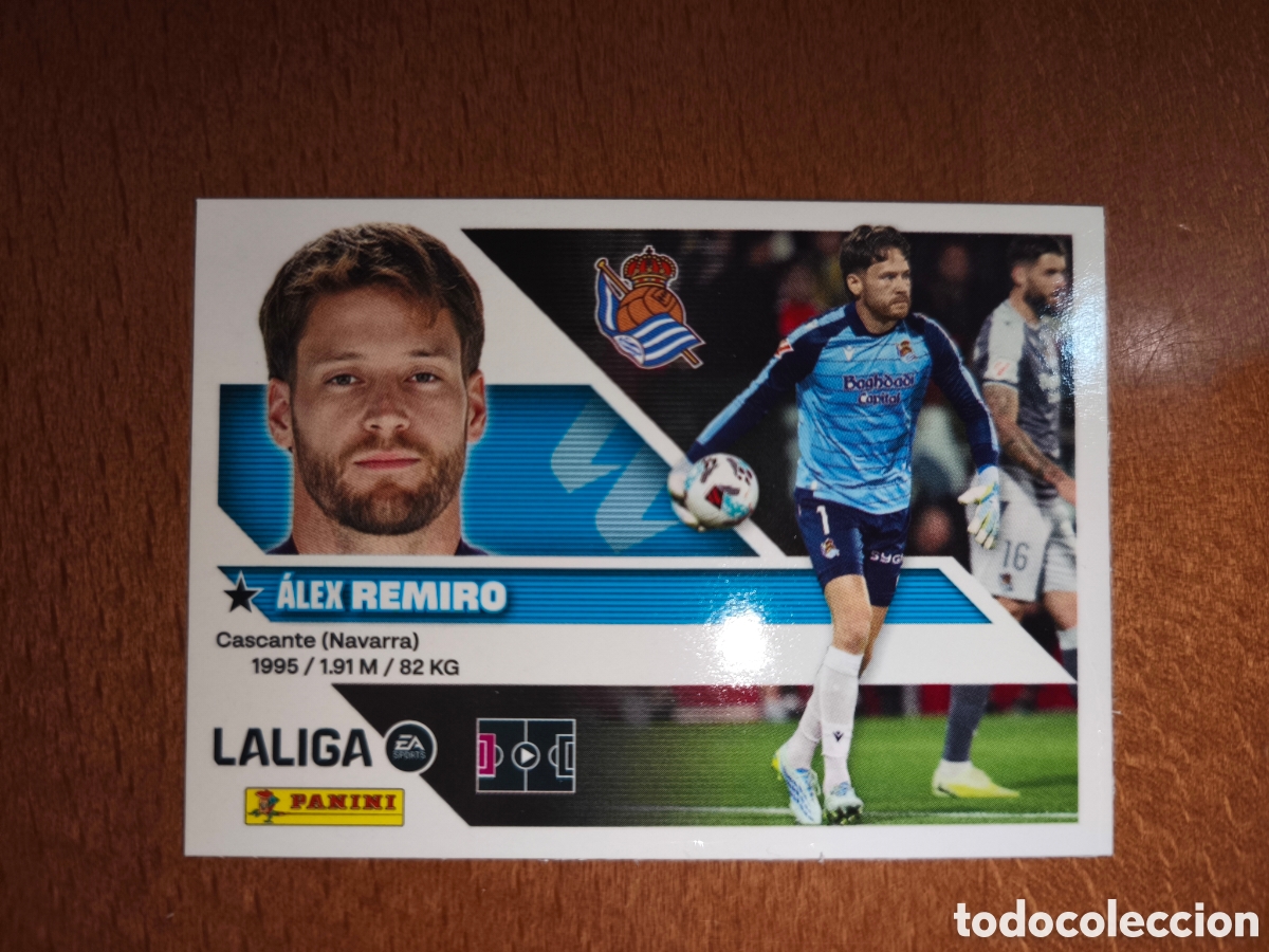 Football Stickers: Remiro n&deg;3 liga este 26/27 Real Sociedad