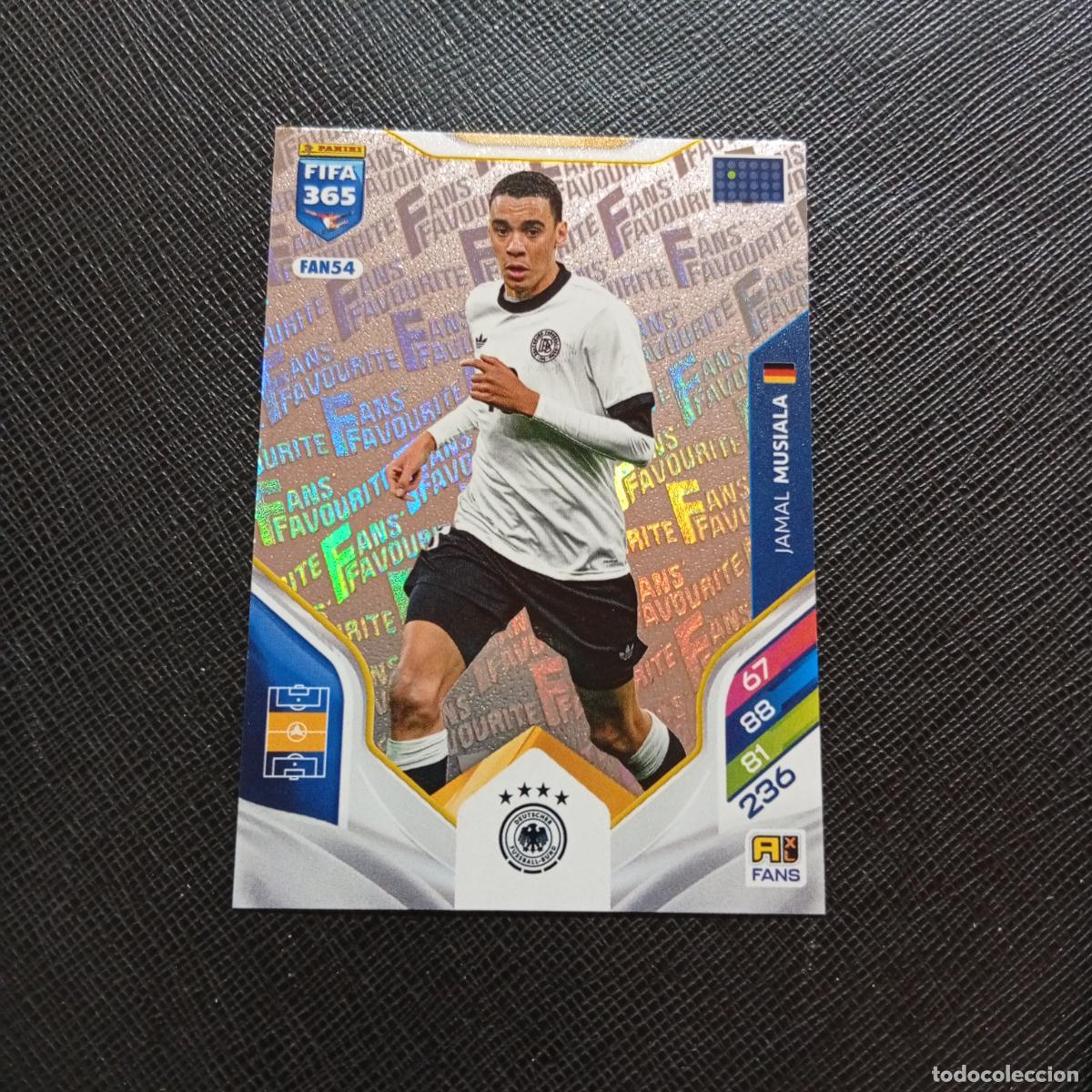 Football Stickers: FAN54 MUSIALA ALEMANIA ADRENALYN 2025 2026 FIFA 365 CROMO FUTBOL 25 26 - A215 PG43