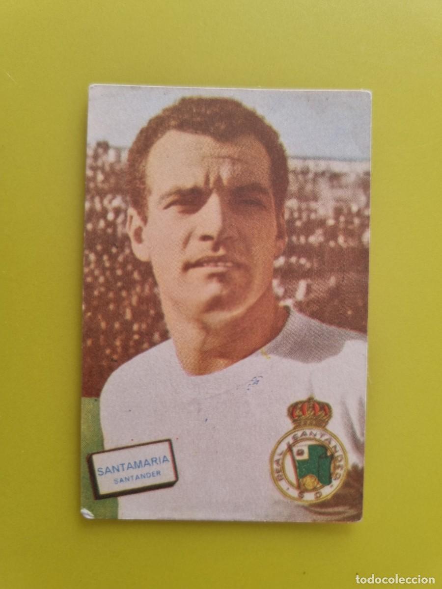 Football Stickers: CROMO FUTBOL FHER 61 62 1961 1962 NUNCA PEGADO SIN PEGAR SANTAMARIA RACING DE SANTANDER AR926
