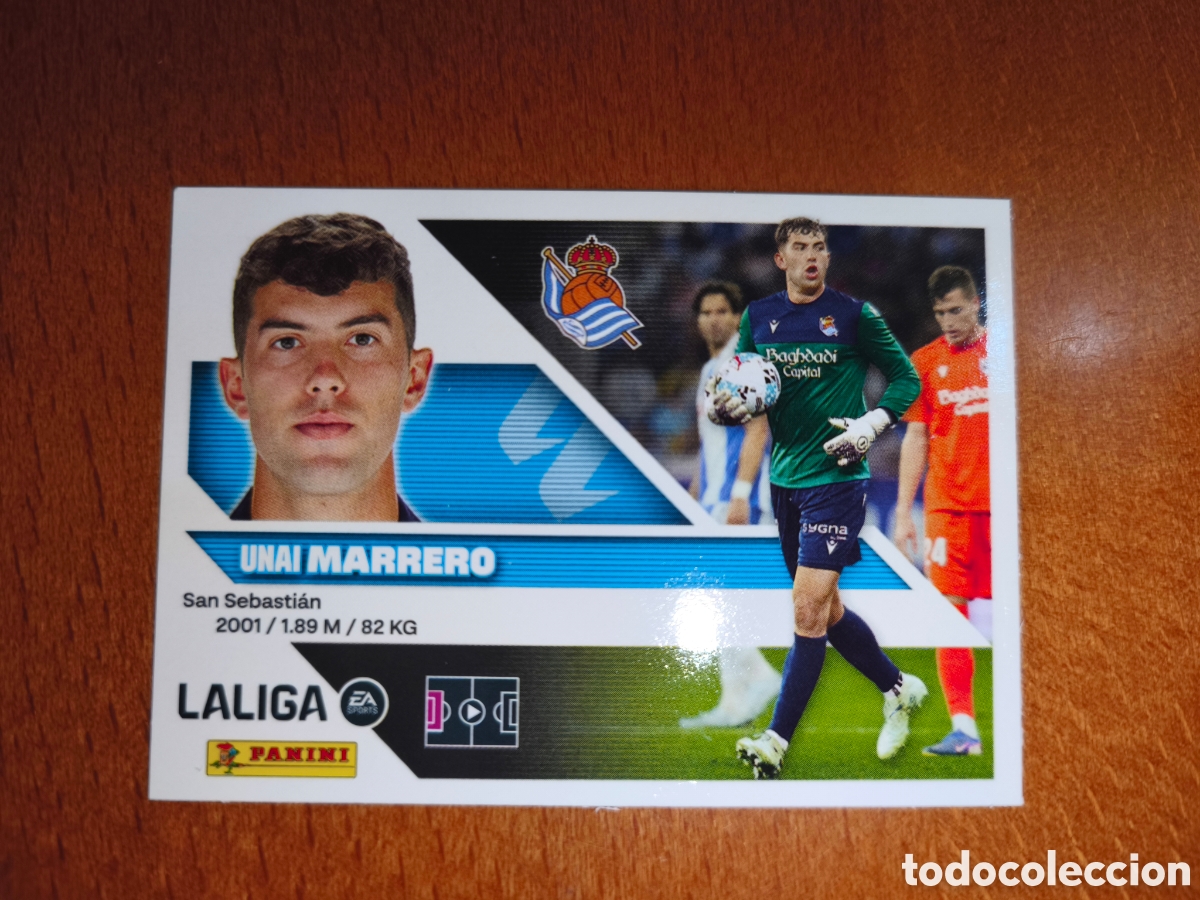 Football Stickers: Marrero n&deg;4 liga este 26/27 Real Sociedad
