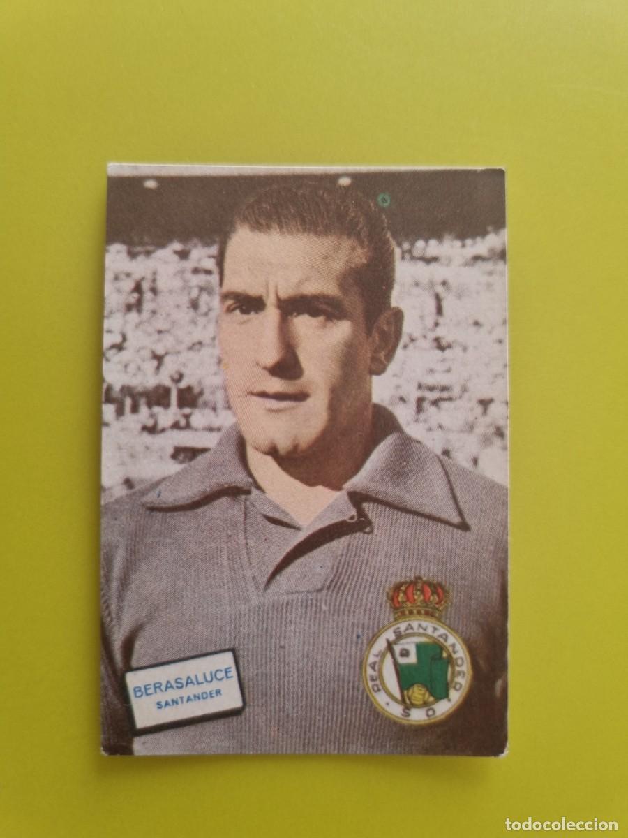 Fu&szlig;ball-Sticker: CROMO FUTBOL FHER 61 62 1961 1962 NUNCA PEGADO SIN PEGAR BERASALUCE RACING DE SANTANDER AR926