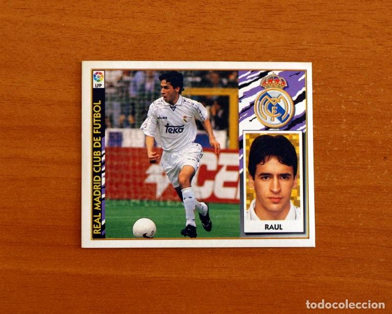 Cromos de f&uacute;tbol: Real Madrid - Ra&uacute;l - Ediciones Este Liga 1997-1998, 97-98 - Nunca Pegado