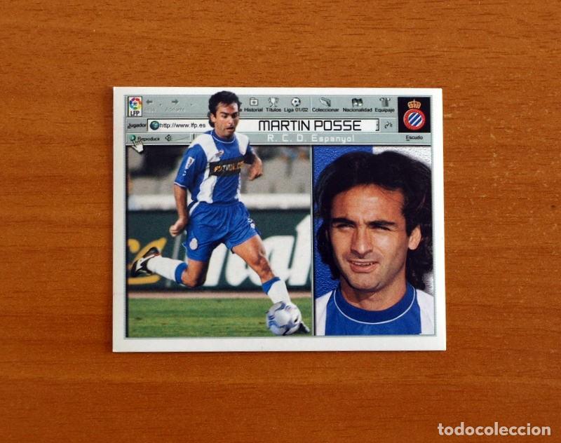 Cromos de f&uacute;tbol: R.C.D. Espa&ntilde;ol - Martin Posse - Ediciones Este 2001-2002, 01-02 - Nunca pegado