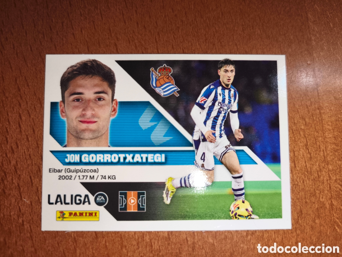 Cromos de f&uacute;tbol: Gorrotxategi n&deg;10 liga este 26/27 Real Sociedad