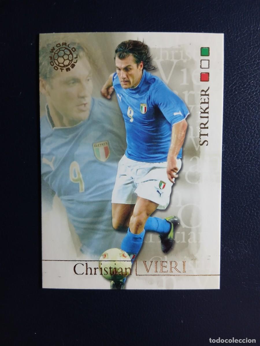Cromos de f&uacute;tbol: 63 Christian Vieri - Italia - Futera World Football 2004