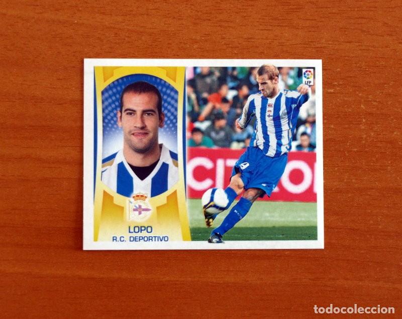 Cromos de f&uacute;tbol: Deportivo La Coru&ntilde;a - Lopo - Liga 2009-2010, 09-10 - Ediciones Este - Nunca pegado